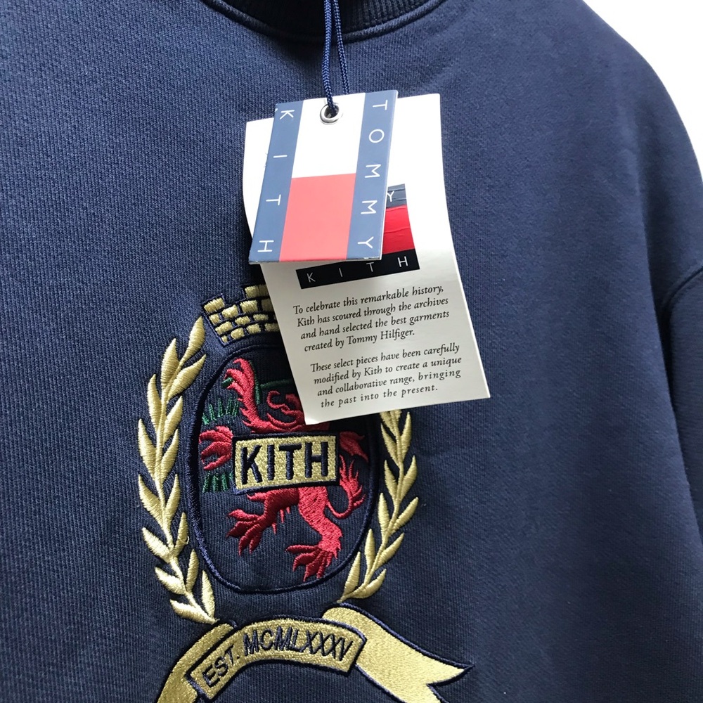 NWT Kith X Tommy Hilfiger Sweatshirt - Picture 4 of 5